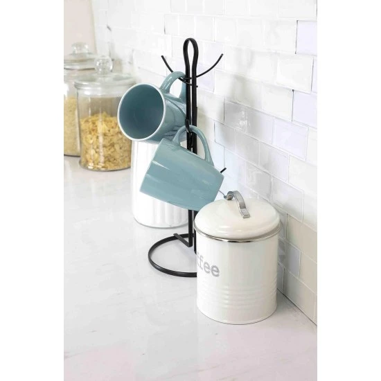 Shop quality Home Basics Wire Collection 6 Hook Mug Tree, Black in Kenya from vituzote.com Shop in-store or online and get countrywide delivery!