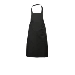 Neville Genware Black Bib Apron 70cm X 90cm