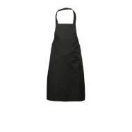 Neville Genware Black Bib Apron 70cm X 90cm