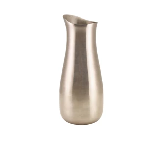 Neville GenWare Stainless Steel Handleless Curved Water Jug 1.6L/56.3oz 