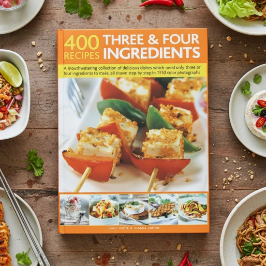 400 Three & Four Recipes Ingredients