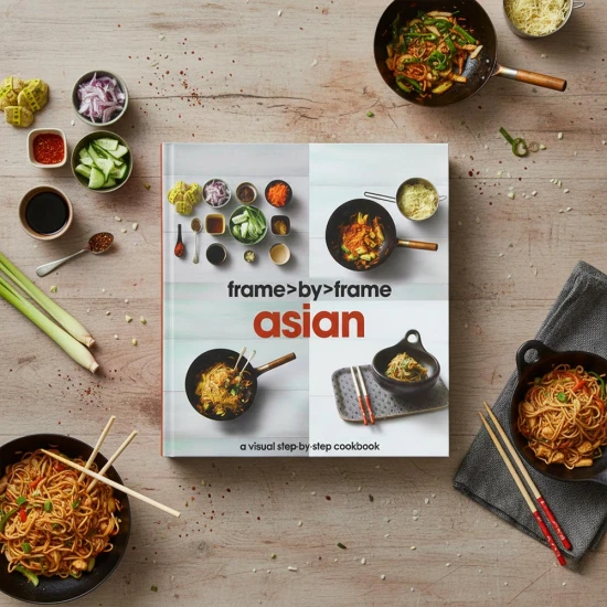 Asian: A Visual Step-by-step Cookbook (Frame by Frame)