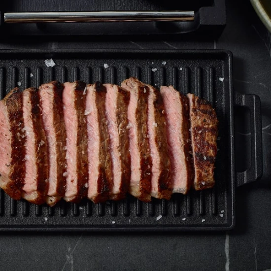 Neville GenWare Cast Iron Griddle 21.5 x 15cm