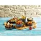 Neville Genware Rustic Stoneware Blue Tapas Dish 14.5cm