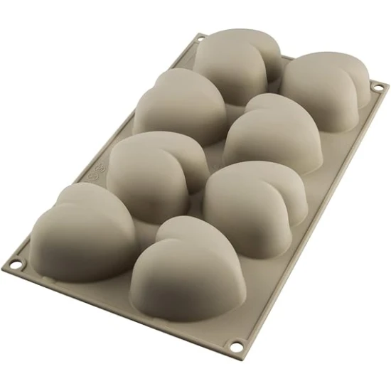Silikomart Silicone Cuoricino 3D Heart Design Cake Mould
