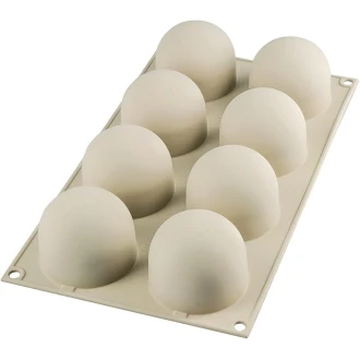 Silikomart Dolce Tartufo 3D Silicone Mould, Grey