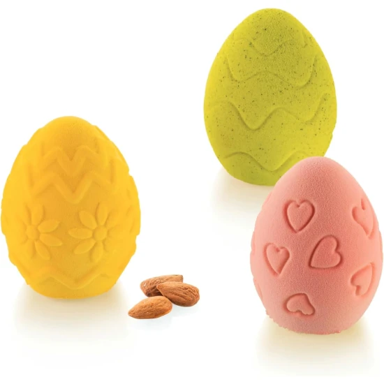 Silikomart Silicone Egg Hunt Mould - 11 Cavities Mould for Desserts 