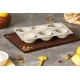 Silikomart 3D Silicone Mould for Monoportions, Lemon Design
