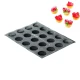 Silikomart micro-perforated fiberglass Silicone Mould (50 × 16 cm) - Temperature range: −40°C to +230°C