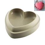 SilikoMart Batticoure Heart Shape Silicone Mould