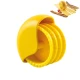 Silikomart Bake'n'Roll, Rolling Pin for Pasta and Snacks, Colour Yellow.