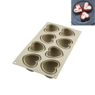 Silikomart Silicone Cuoricino 3D Heart Design Cake Mould
