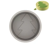 Silikomart Hiver Silicone Mould  in Winter Theme