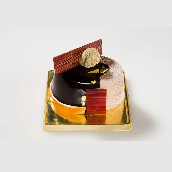 Silikomart Muffin Mould Medium Size 6 Cavities Terracotta Silicone