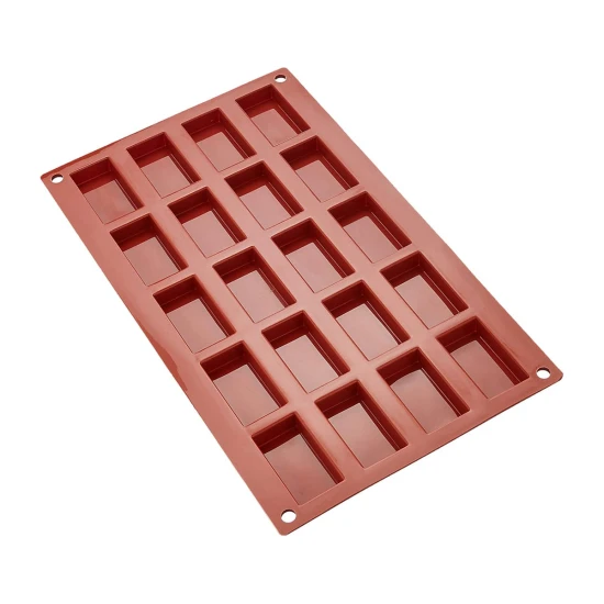 Silikomart Finanzieri Silicone Mould, 4.9 x 2.6 x 1.1 cm