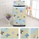 VZ PEVA Top Load Washing Machine Cover, Pastel Ombre & Butterfly Floral, Waterproof Dust Cover with Zipper - 55x58x87cm