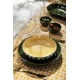 Mikasa Green Leaf Stoneware Bowl, 900ml, 21 x 5cm