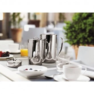 Arthur Krupp Mirror Polished Stainless Steel Coffee Pot, 290ml