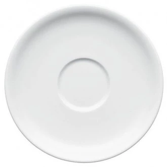 Arthur Krupp Rotondo Porcelain Saucer, White, 14 cm