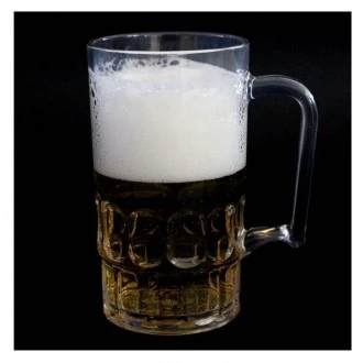 Jiwins Plastic Clear Soda/Beer Tumbler, 300ml