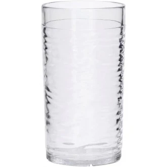 Jiwins Acrylic Wavy Design Water/juice Tumbler, 200ml
