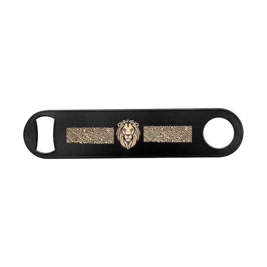 Zuri Stainless Steel Bar Blade, Lion Design- Matte Black, BBLNB Shop quality Zuri Stainless Steel Bar Blade, Lion Design- Matte Black in Kenya from vituzote.com Shop in-store or online and get countrywide delivery!