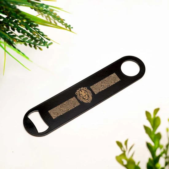 Zuri Stainless Steel Bar Blade, Lion Design- Matte Black, BBLNB Shop quality Zuri Stainless Steel Bar Blade, Lion Design- Matte Black in Kenya from vituzote.com Shop in-store or online and get countrywide delivery!