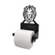 Shop quality Zuri Lion Wall Toilet Roll Holder-Black  Made in Kenya in Kenya from vituzote.com Shop in-store or online and get countrywide delivery!
