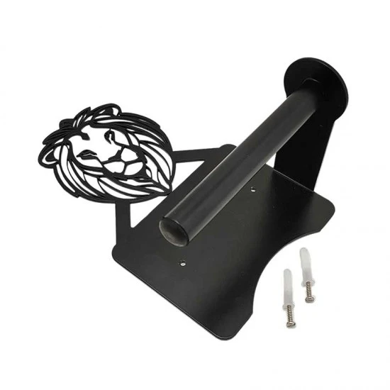 Shop quality Zuri Lion Wall Toilet Roll Holder-Black  Made in Kenya in Kenya from vituzote.com Shop in-store or online and get countrywide delivery!