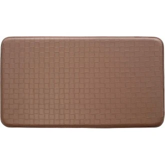 Kittrich Dual-Foam Anti-Fatigue Kitchen Mat, Extra Thick Cushioned Comfort Mat, 20" x 36", Brown