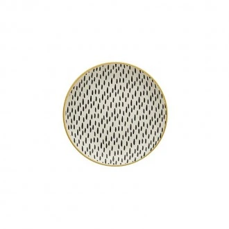 Dunelm Global Ochre Stoneware Side Plate