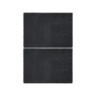 Creative Tops Naturals Pack Of 2 Slate Placemats