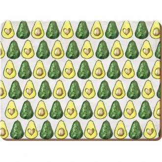 Creative Tops Lets Avocuddle Pack Of 4 Placemats, 29 x 21.5 cm