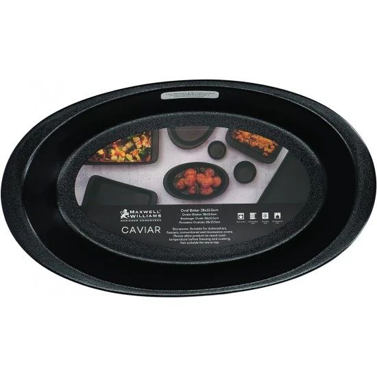 Maxwell & Williams Caviar Oval Baker 28cm, HY0019 Shop quality Maxwell & Williams Caviar Oval Baker 28cm in Kenya from vituzote.com Shop in-store or online and get countrywide delivery!
