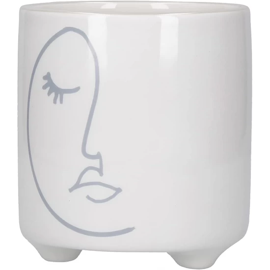 KitchenCraft Mini Ceramic Planter with Abstract Face Design, KCAFPLANTER Shop quality KitchenCraft Mini Ceramic Planter with Abstract Face Design in Kenya from vituzote.com Shop in-store or online and get countrywide delivery!
