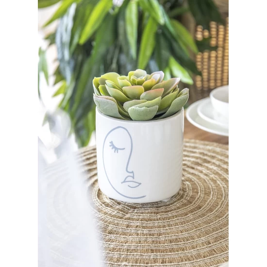 KitchenCraft Mini Ceramic Planter with Abstract Face Design, KCAFPLANTER Shop quality KitchenCraft Mini Ceramic Planter with Abstract Face Design in Kenya from vituzote.com Shop in-store or online and get countrywide delivery!