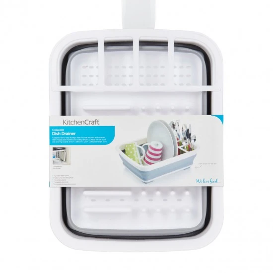 Shop quality Kitchen Craft Collapsible Dish Drainer Rack Ideal for Small Kitchens and Camping, White in Kenya from vituzote.com Shop in-store or online and get countrywide delivery!