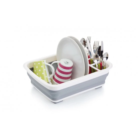 Shop quality Kitchen Craft Collapsible Dish Drainer Rack Ideal for Small Kitchens and Camping, White in Kenya from vituzote.com Shop in-store or online and get countrywide delivery!