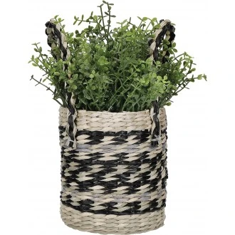 Kitchen Craft Woven Seagrass Planter with Handles