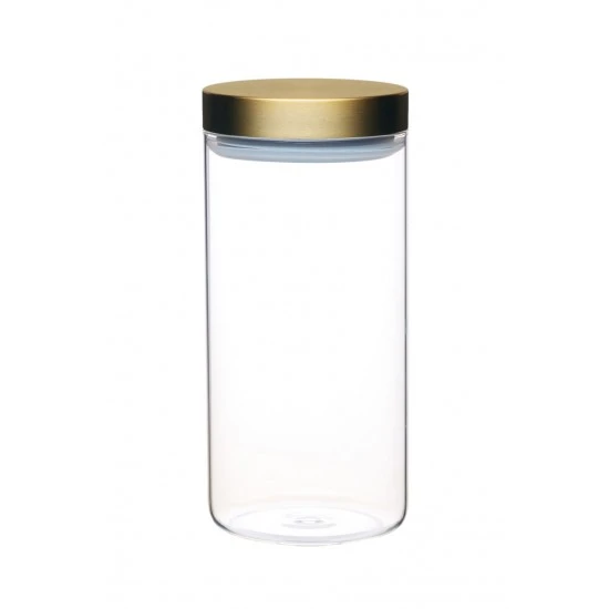 MasterClass Airtight Large Glass Food Storage Jar with Brass Lid, 1.5 litre (2¾ pint) capacity, MCCANLRGCOP Shop quality MasterClass Airtight Large Glass Food Storage Jar with Brass Lid, 1.5 litre (2¾ pint) capacity in Kenya from vituzote.com Shop in-store or online and get countrywide delivery!