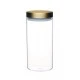 MasterClass Airtight Large Glass Food Storage Jar with Brass Lid, 1.5 litre (2¾ pint) capacity, MCCANLRGCOP Shop quality MasterClass Airtight Large Glass Food Storage Jar with Brass Lid, 1.5 litre (2¾ pint) capacity in Kenya from vituzote.com Shop in-store or online and get countrywide delivery!