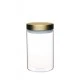 MasterClass Airtight Medium Glass Food Storage Jar with Brass Lid,1 Litre (1.75 Pints), MCCANMEDCOP Shop quality MasterClass Airtight Medium Glass Food Storage Jar with Brass Lid,1 Litre (1.75 Pints) in Kenya from vituzote.com Shop in-store or online and get countrywide delivery!
