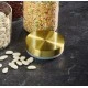 MasterClass Airtight Medium Glass Food Storage Jar with Brass Lid,1 Litre (1.75 Pints), MCCANMEDCOP Shop quality MasterClass Airtight Medium Glass Food Storage Jar with Brass Lid,1 Litre (1.75 Pints) in Kenya from vituzote.com Shop in-store or online and get countrywide delivery!