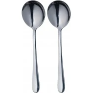 Master Class Stainless Steel Soup Spoons, 17.5 cm (Set of 2)