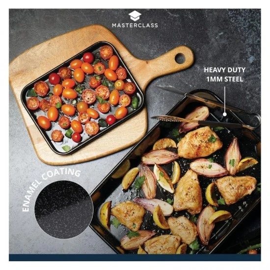 Master Class Vitreous Enamel Baking Tray, 24 x 18 cm, MCVITHB54 Shop quality Master Class Vitreous Enamel Baking Tray, 24 x 18 cm in Kenya from vituzote.com Shop in-store or online and get countrywide delivery!