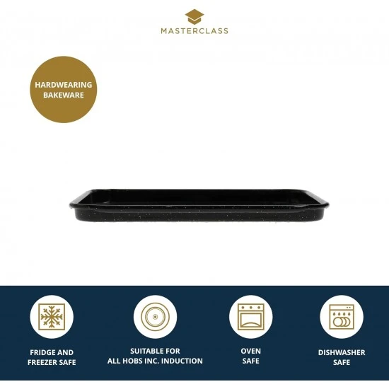 Master Class Vitreous Enamel Baking Tray, 24 x 18 cm, MCVITHB54 Shop quality Master Class Vitreous Enamel Baking Tray, 24 x 18 cm in Kenya from vituzote.com Shop in-store or online and get countrywide delivery!