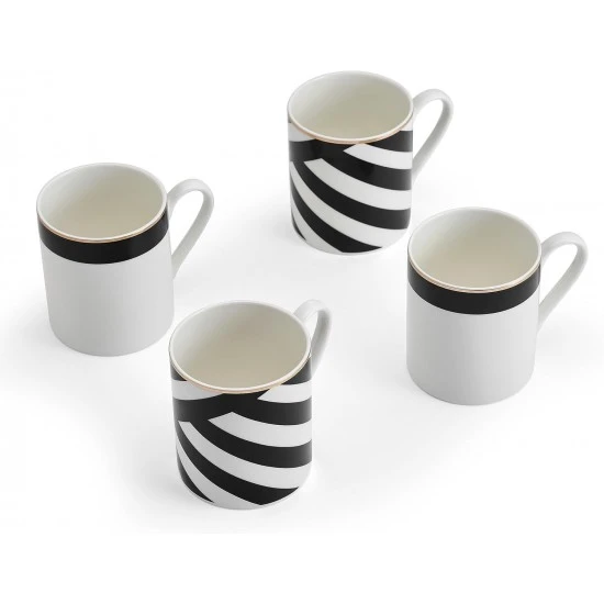 Shop quality Mikasa Luxe Deco 4-Piece Fine China Mug Set, 380ml, Gift Boxed in Kenya from vituzote.com Shop in-store or online and get countrywide delivery!