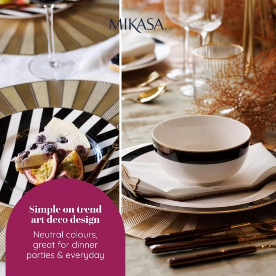 Mikasa Luxe Deco 12 Piece Fine China Dinner Set, Gift Boxed, MKLUXEDECO12PC Shop quality Mikasa Luxe Deco 12 Piece Fine China Dinner Set, Gift Boxed in Kenya from vituzote.com Shop in-store or online and get countrywide delivery!