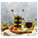 Shop quality World of Flavours Italian Round Dual Oil and Vinegar Bottle in Kenya from vituzote.com Shop in-store or online and get countrywide delivery!