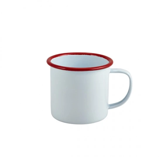 Shop quality Neville Genware Enamel Mug White with Red Rim, 360 ml in Kenya from vituzote.com Shop in-store or online and get countrywide delivery!